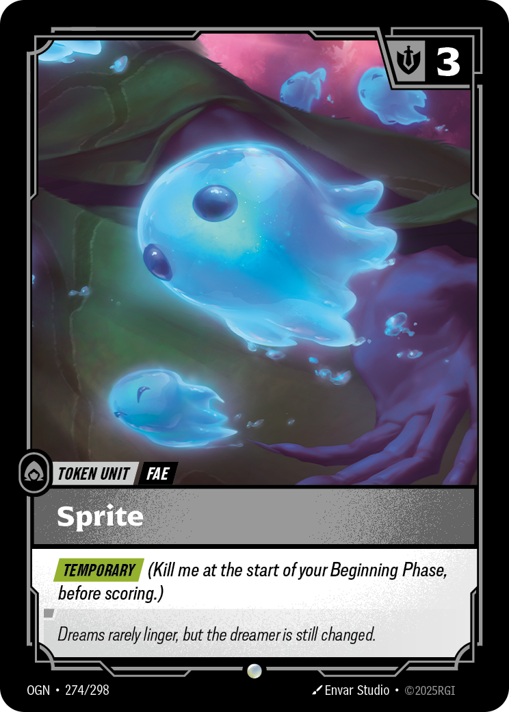 Sprite OGN-274 Riftbound card