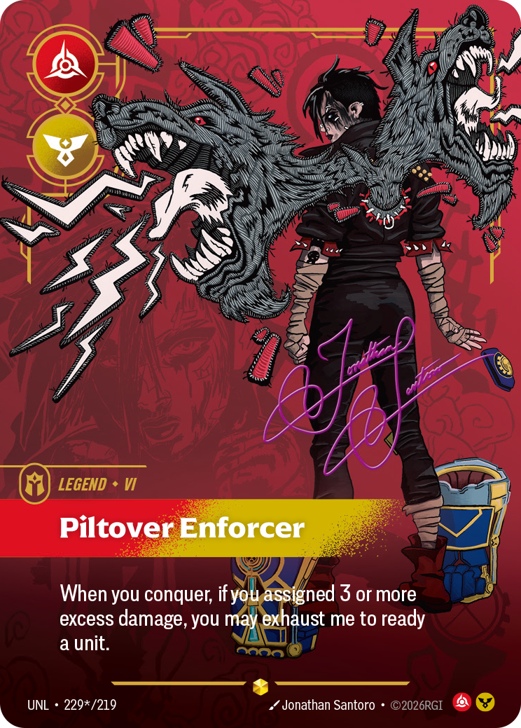 Piltover Enforcer UNL-229 Riftbound card