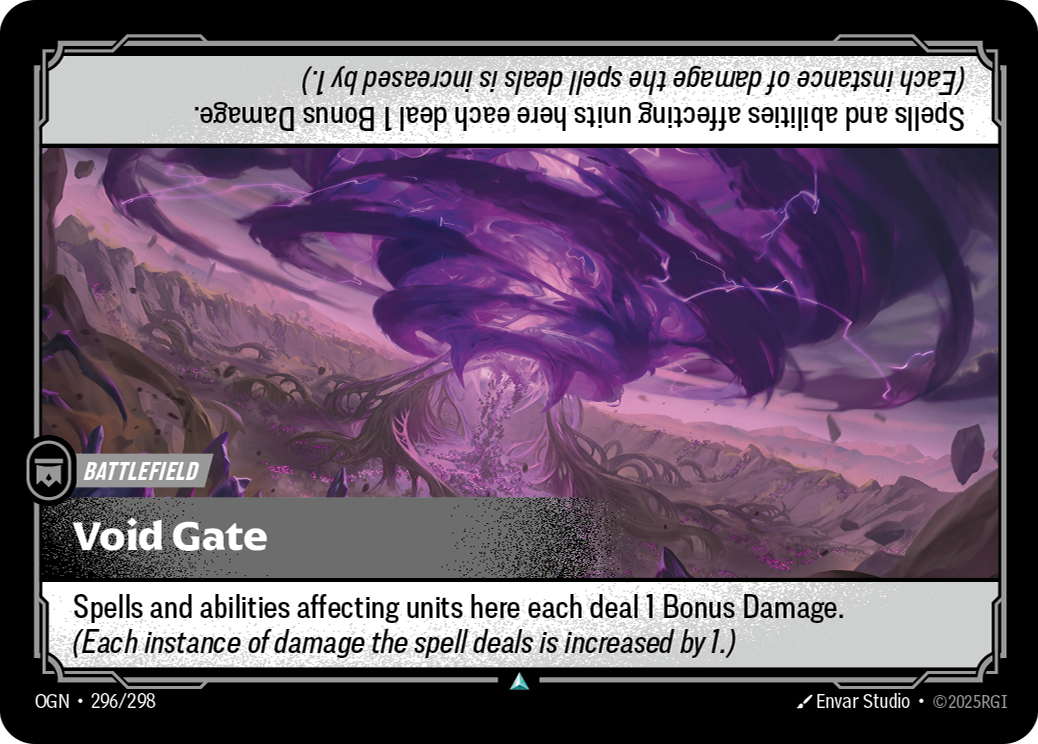 Void Gate OGN-296 Riftbound card