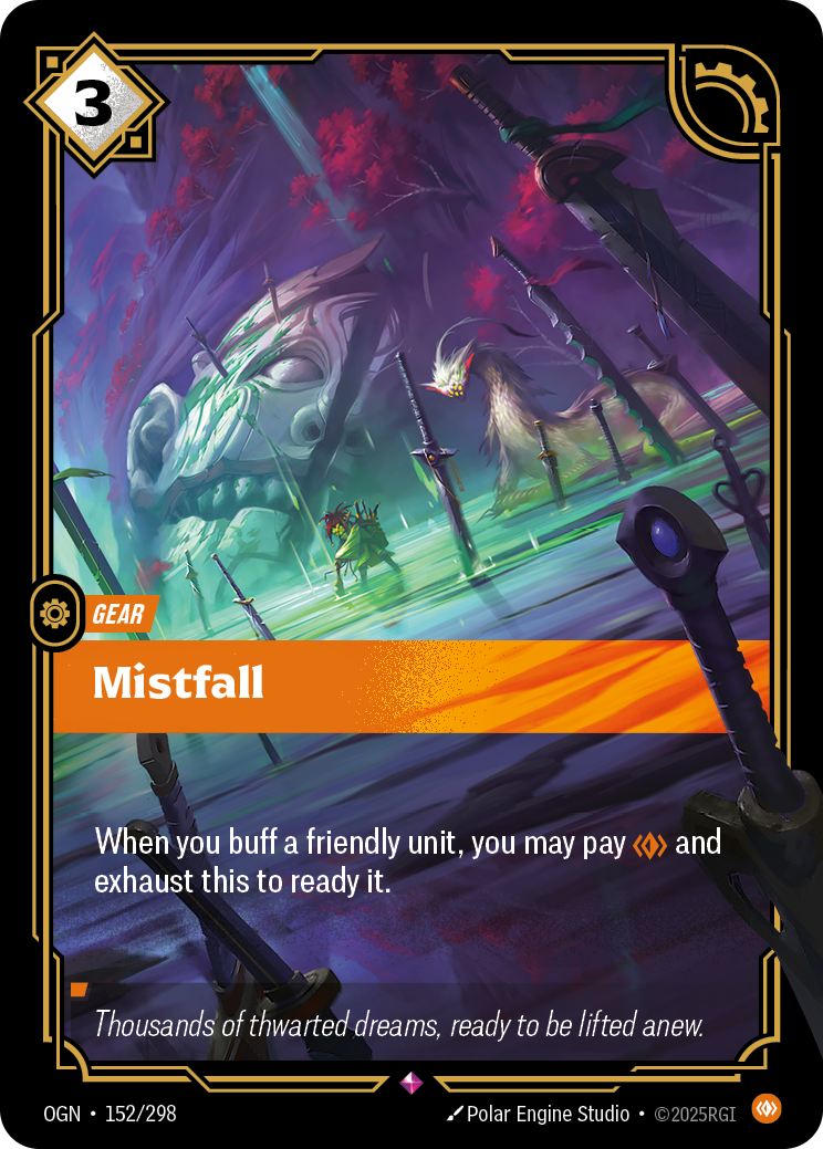 Mistfall OGN-152 Riftbound card