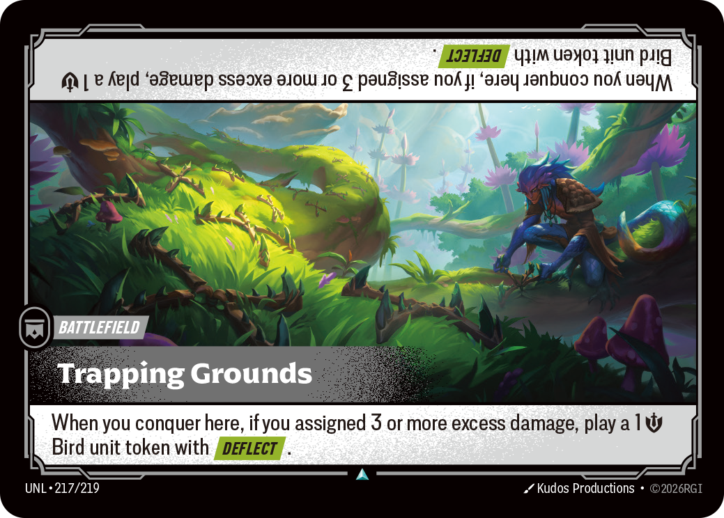Trapping Grounds UNL-217 Riftbound card