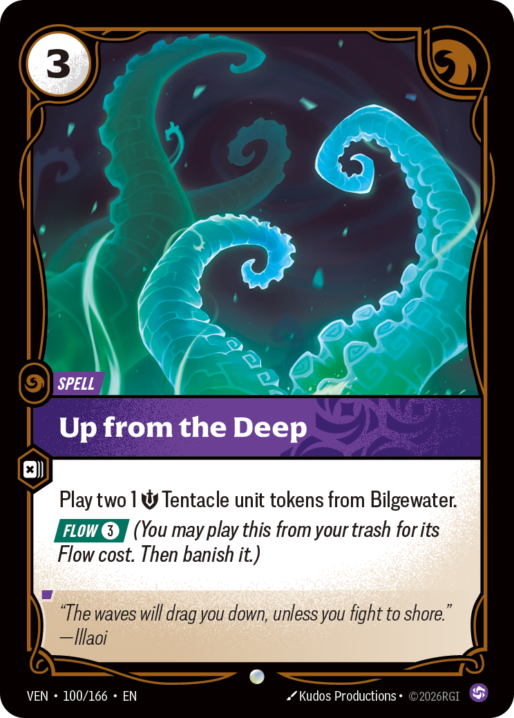 Up from the Deep VEN-100 Riftbound card
