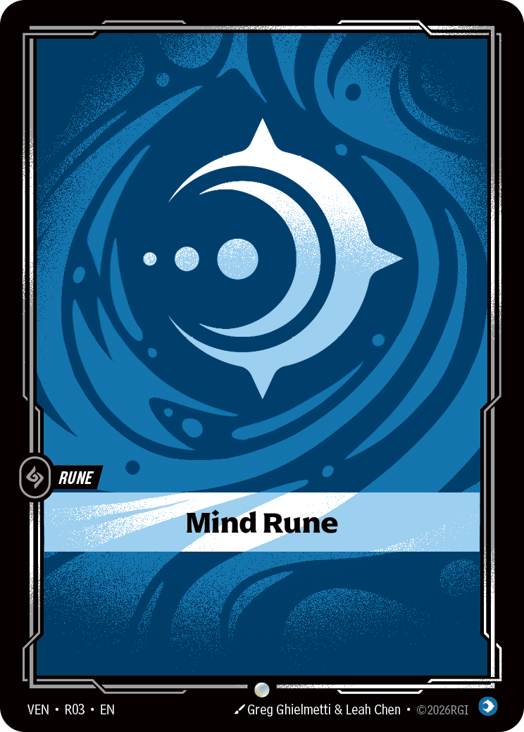 Mind Rune VEN-r03 Riftbound card