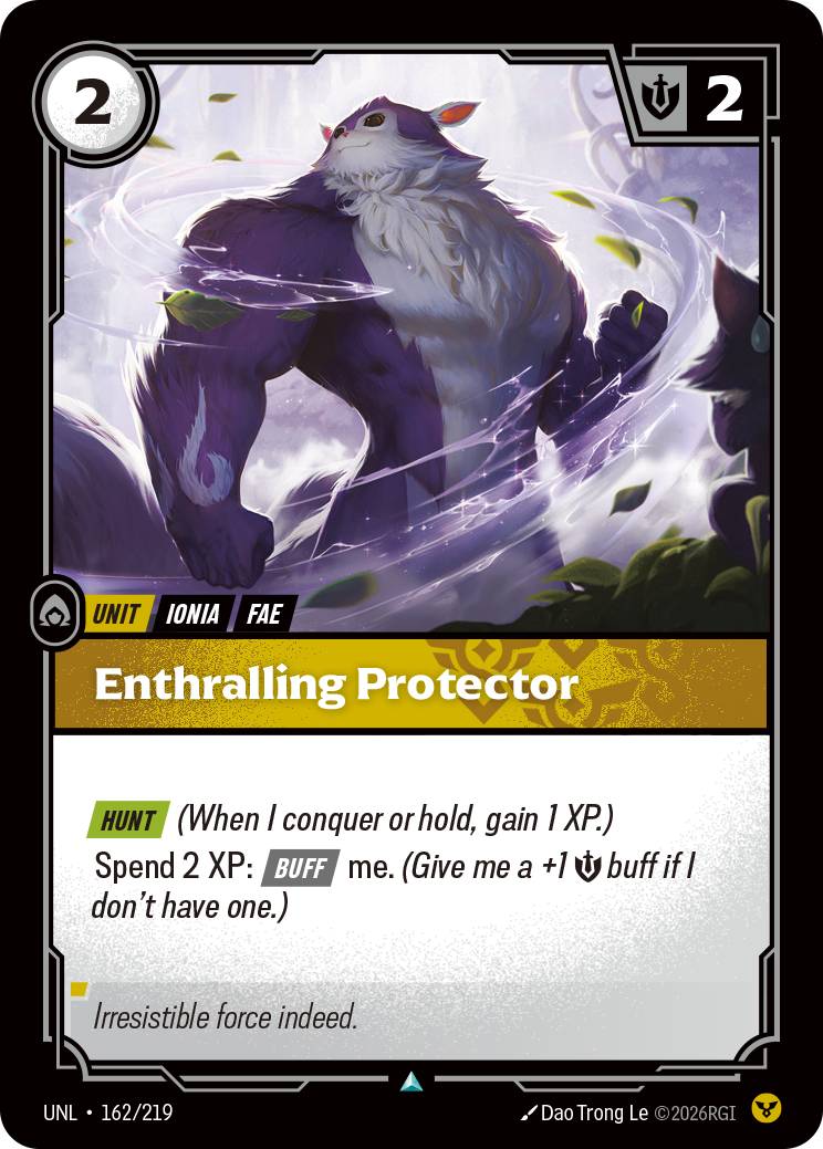 Enthralling Protector UNL-162 Riftbound card