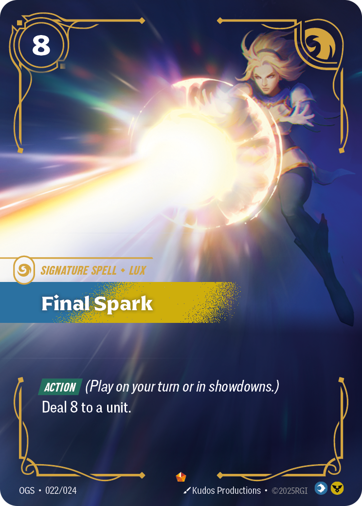 Final Spark OGS-022 Riftbound card