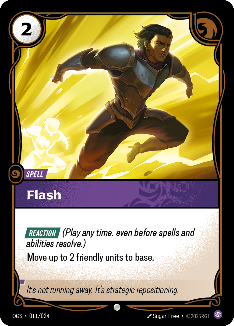 Flash OGS-011 Riftbound card