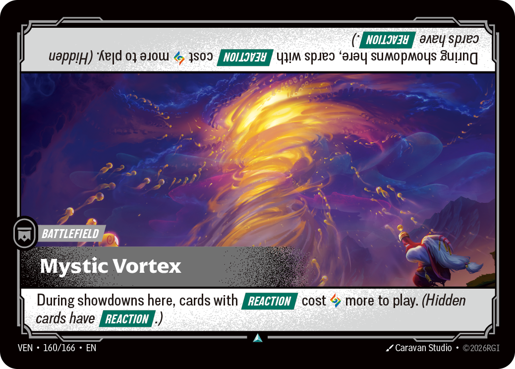 Mystic Vortex VEN-160 Riftbound card