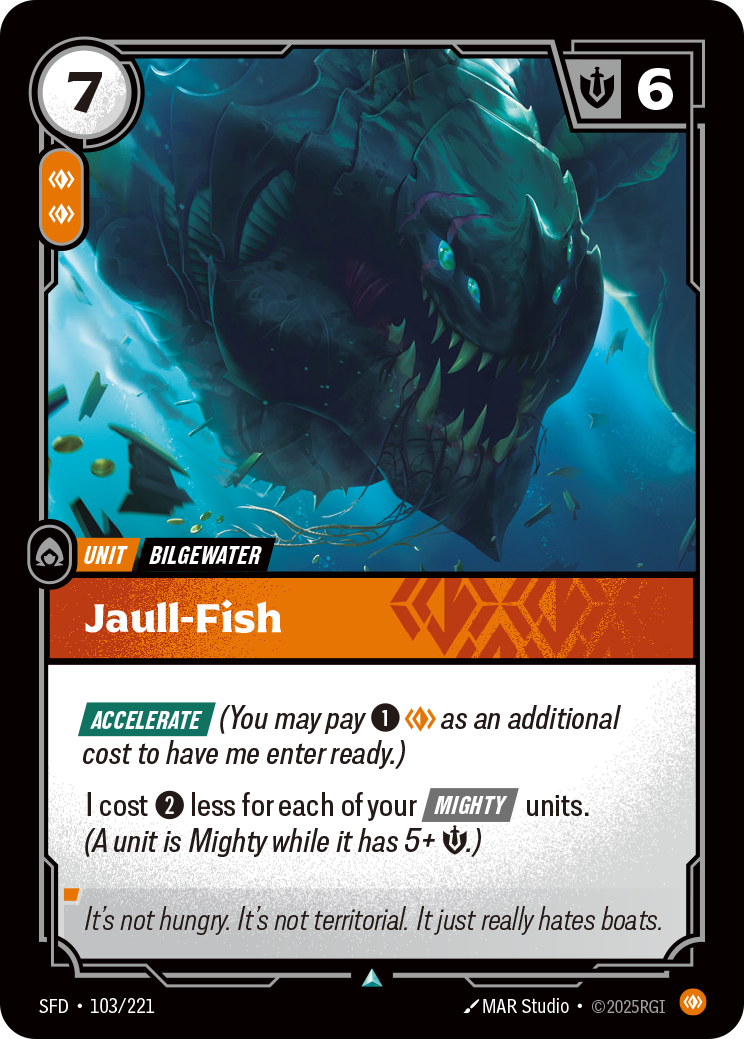 Jaull-Fish SFD-103 Riftbound card