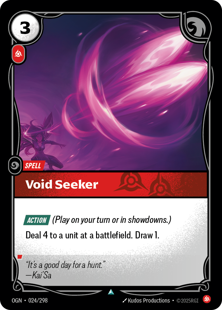 Void Seeker OGN-024 Riftbound card