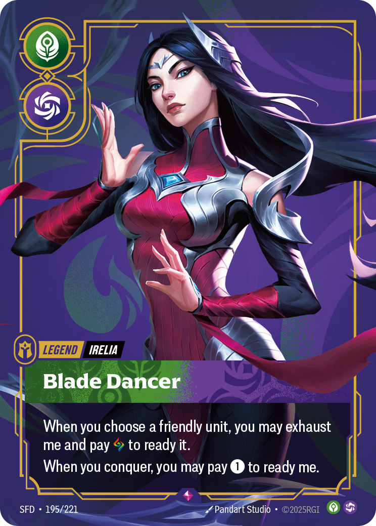 Blade Dancer SFD-195 Riftbound card