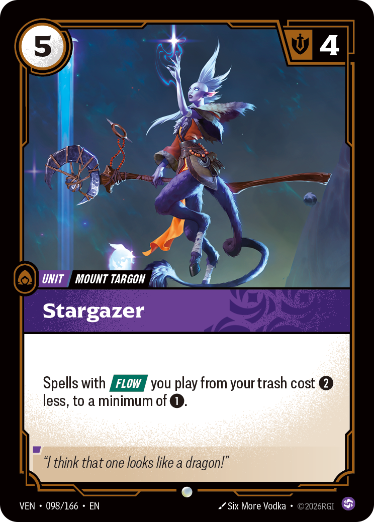 Stargazer VEN-098 Riftbound card