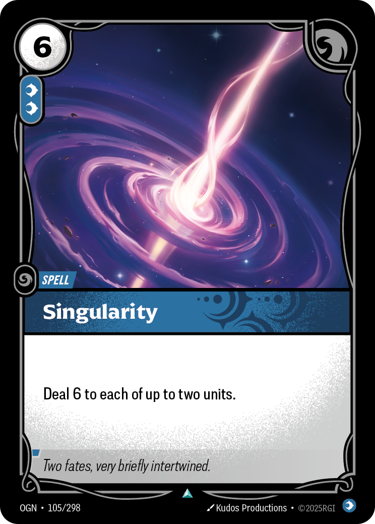 Singularity OGN-105 Riftbound card