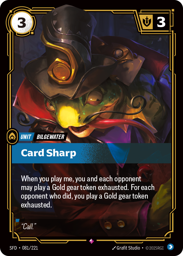 Card Sharp SFD-081 Riftbound card