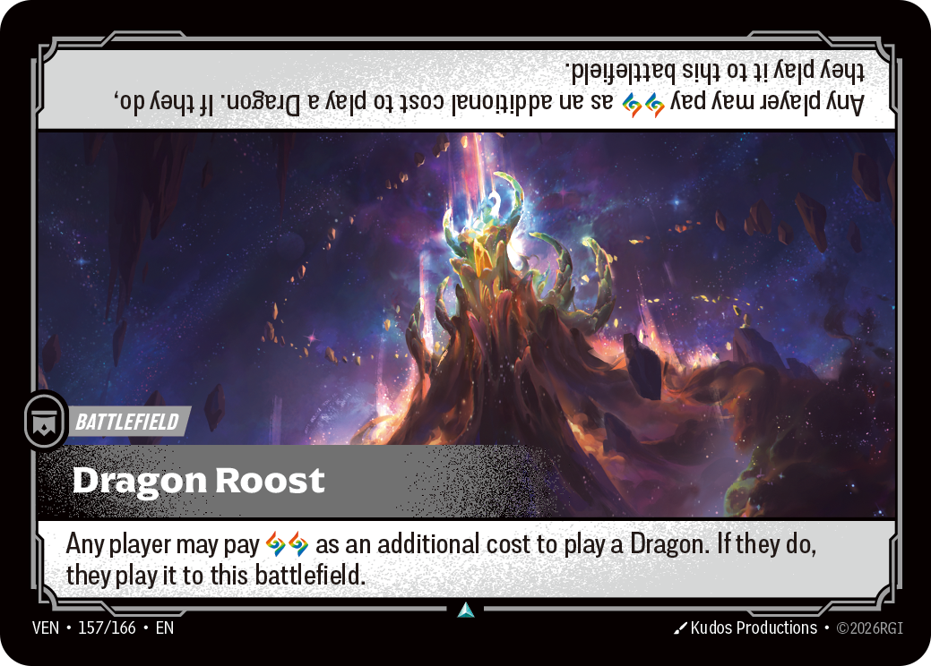 Dragon Roost VEN-157 Riftbound card