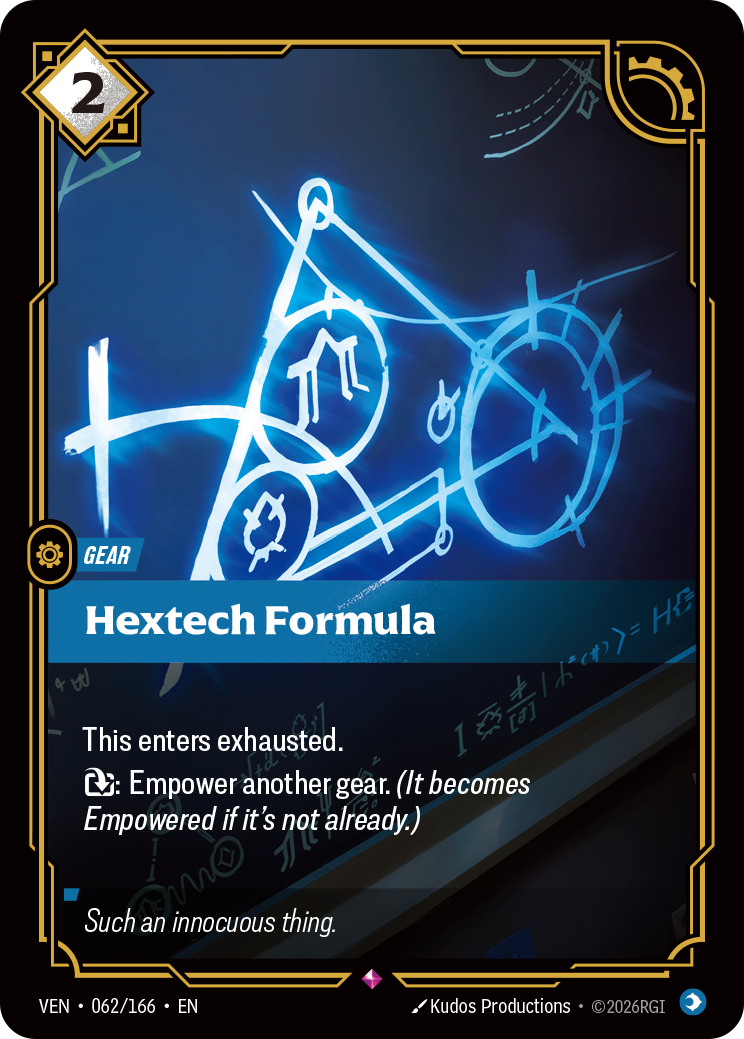 Hextech Formula VEN-062 Riftbound card