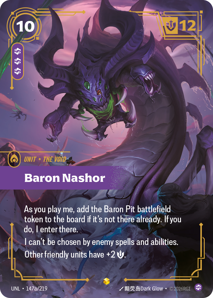 Baron Nashor UNL-147a Riftbound card