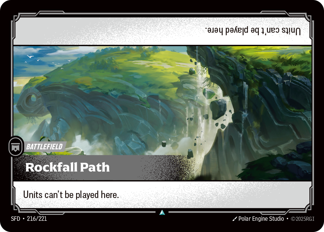 Rockfall Path SFD-216 Riftbound card