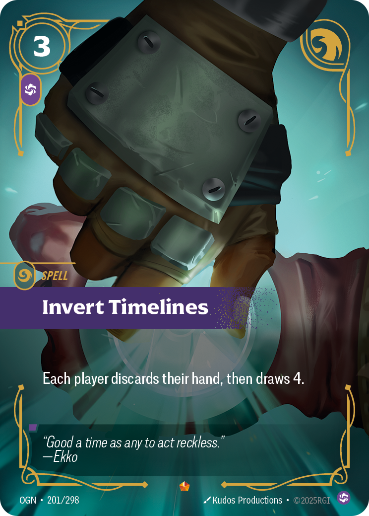 Invert Timelines OGN-201 Riftbound card
