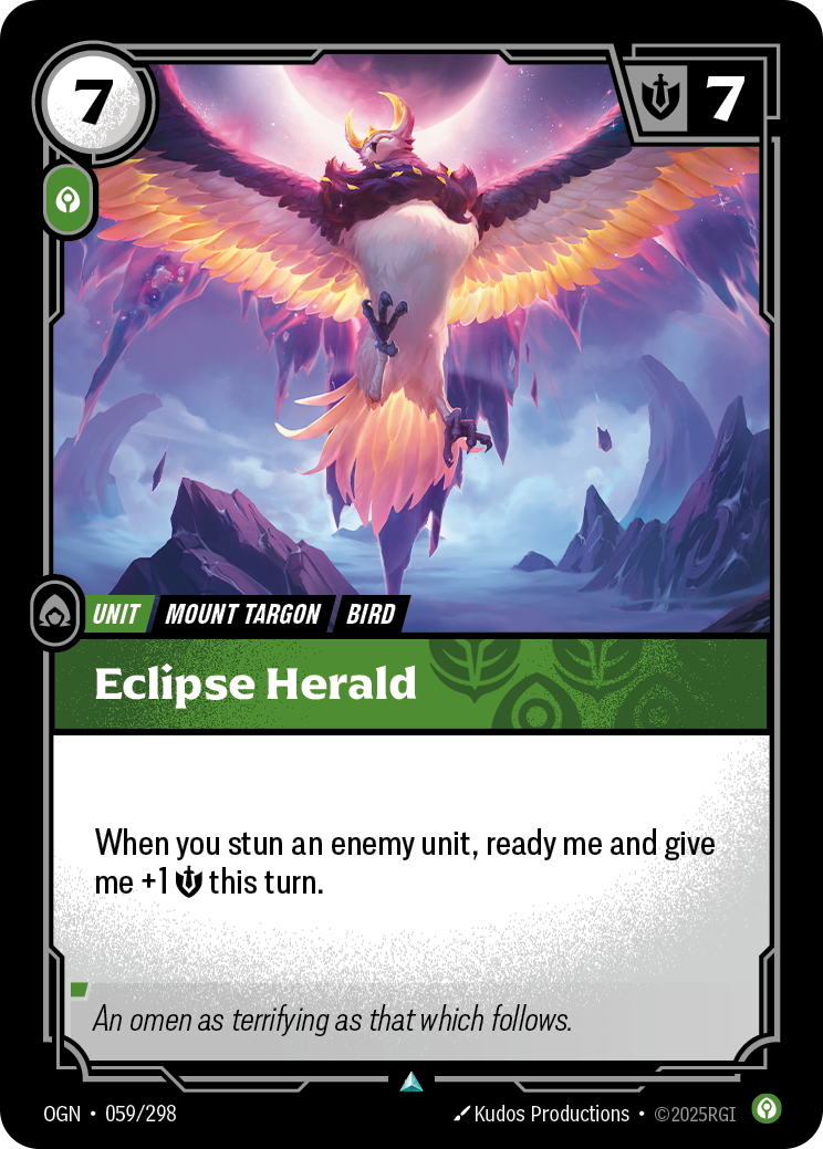 Eclipse Herald OGN-059 Riftbound card