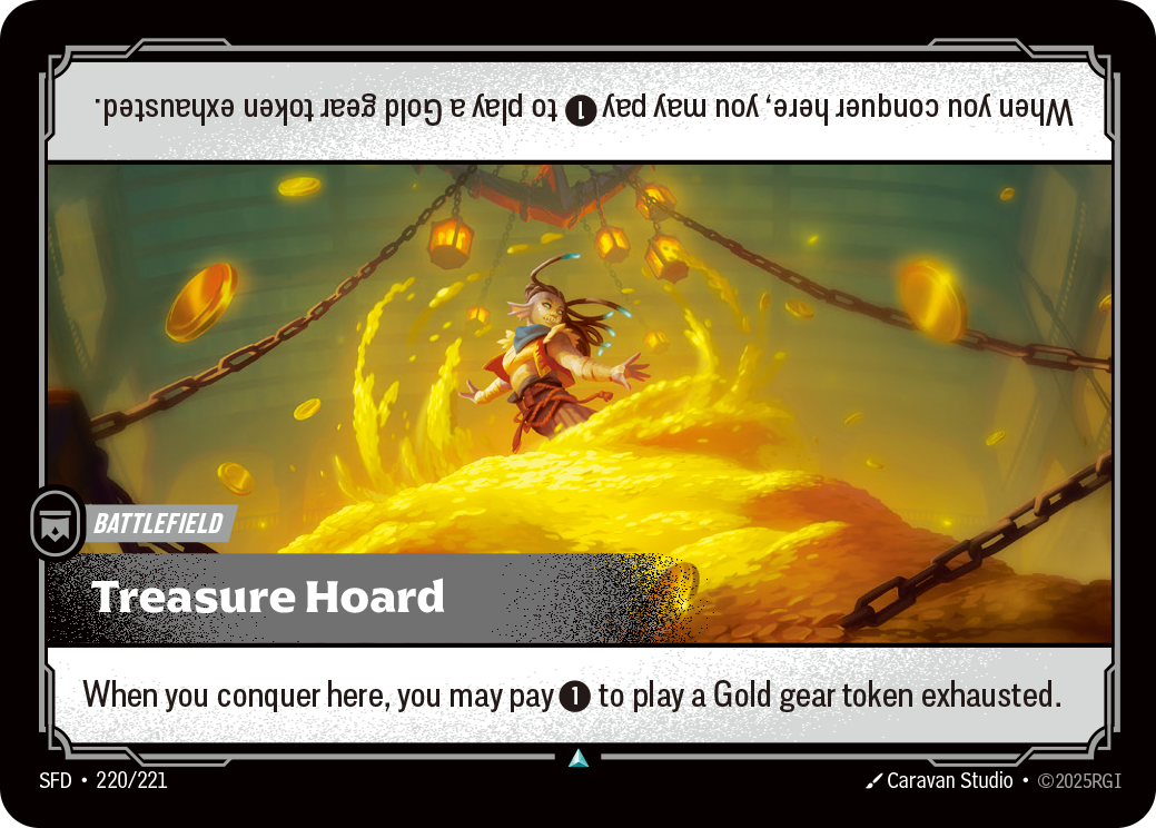 Treasure Hoard SFD-220 Riftbound card
