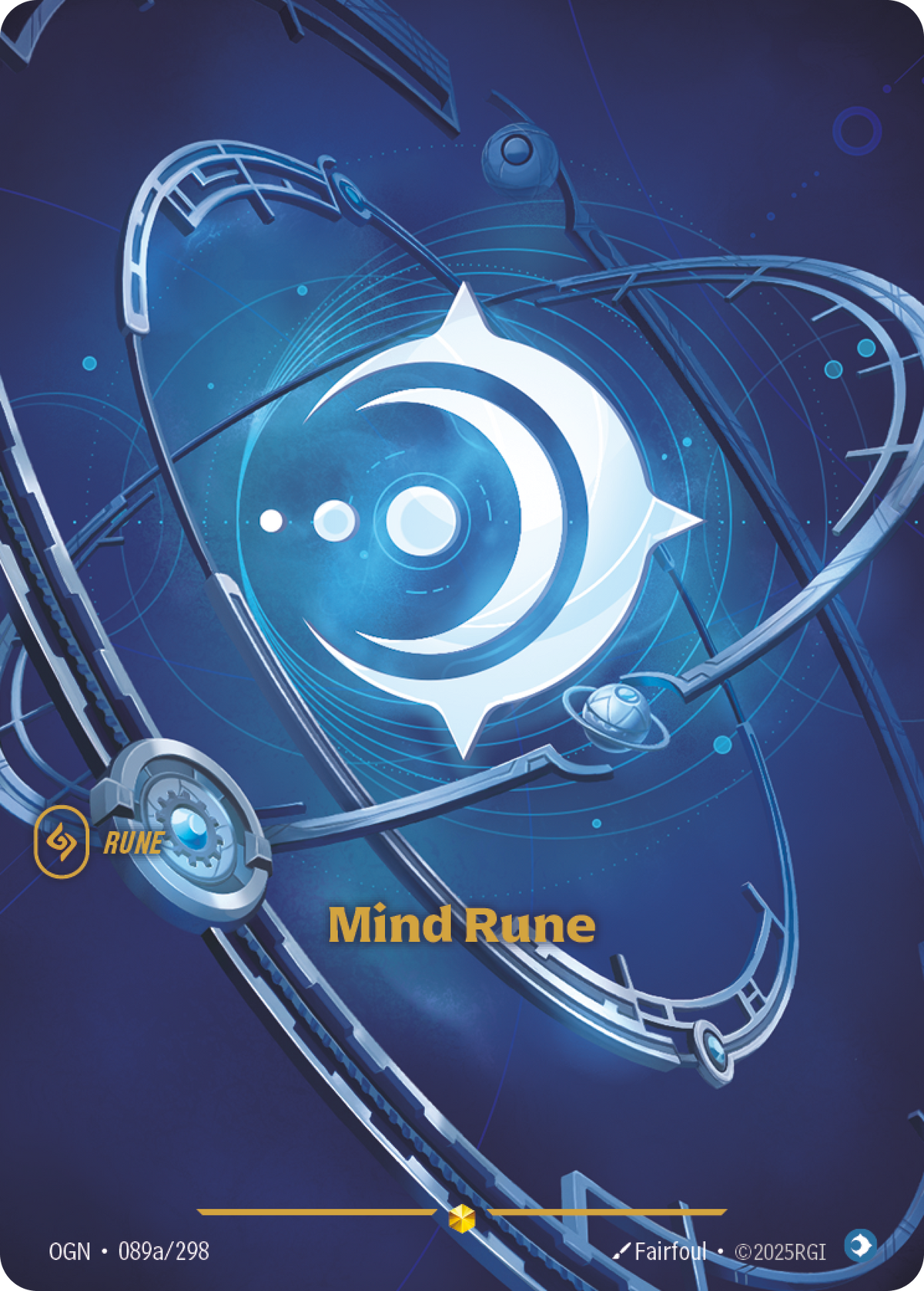 Mind Rune OGN-089a Riftbound card