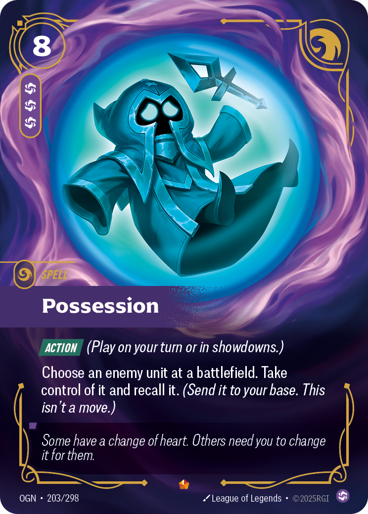 Possession OGN-203 Riftbound card
