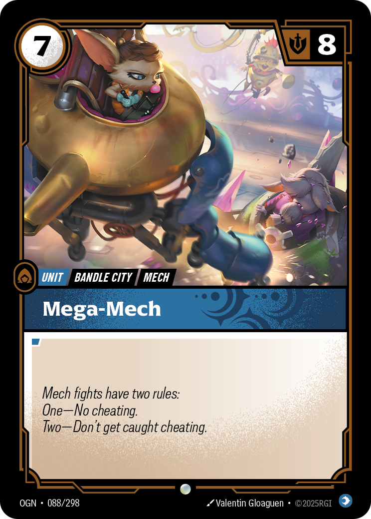 Mega-Mech OGN-088 Riftbound card
