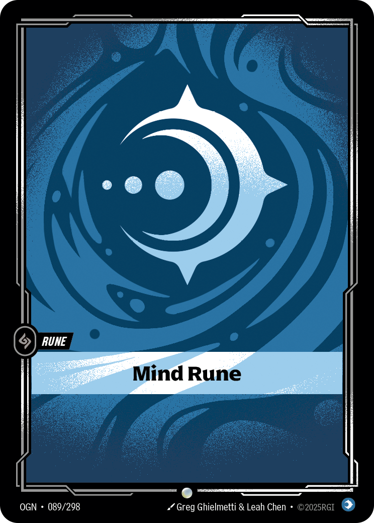 Mind Rune OGN-089 Riftbound card