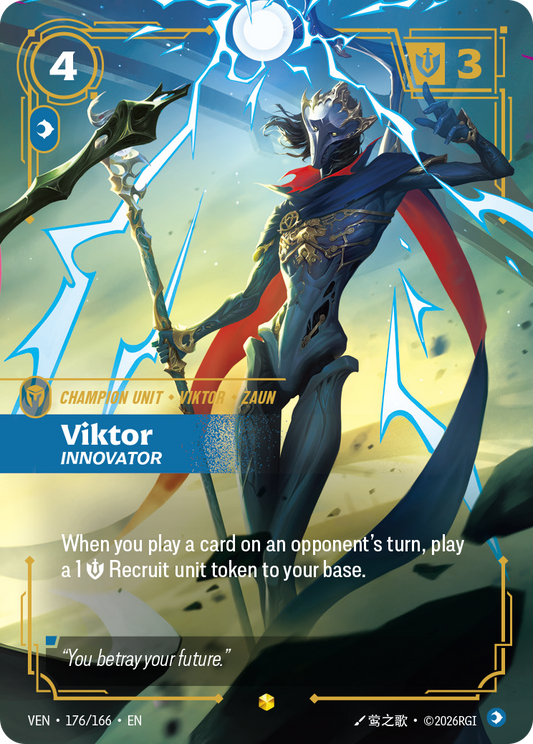 Viktor, Innovator VEN-176 Riftbound card