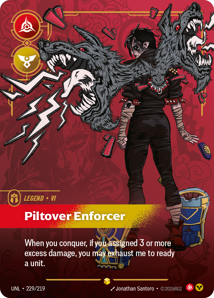 Piltover Enforcer UNL-229 Riftbound card