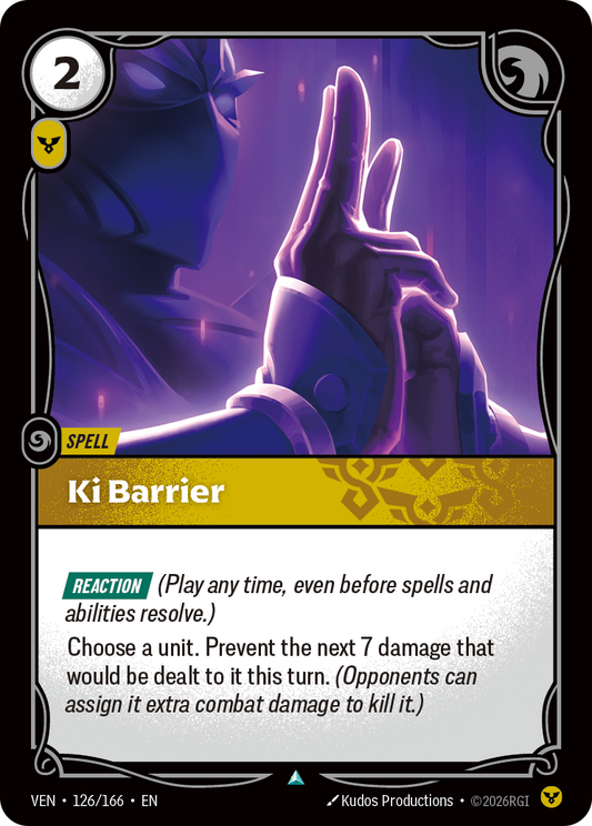 Ki Barrier VEN-126 Riftbound card