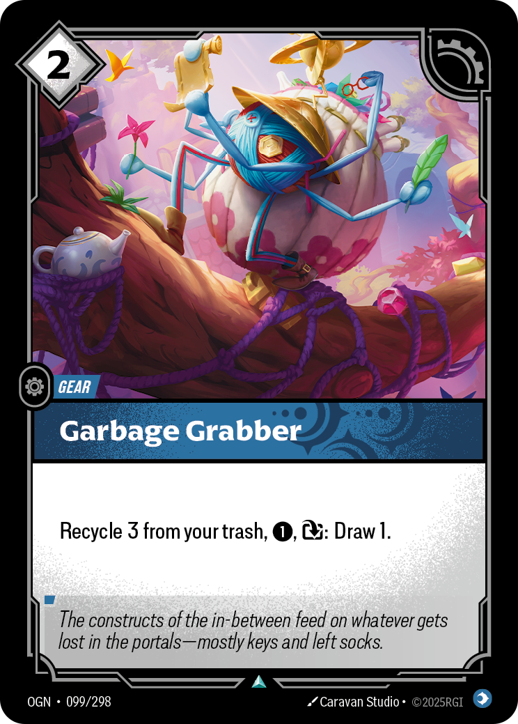 Garbage Grabber OGN-099 Riftbound card
