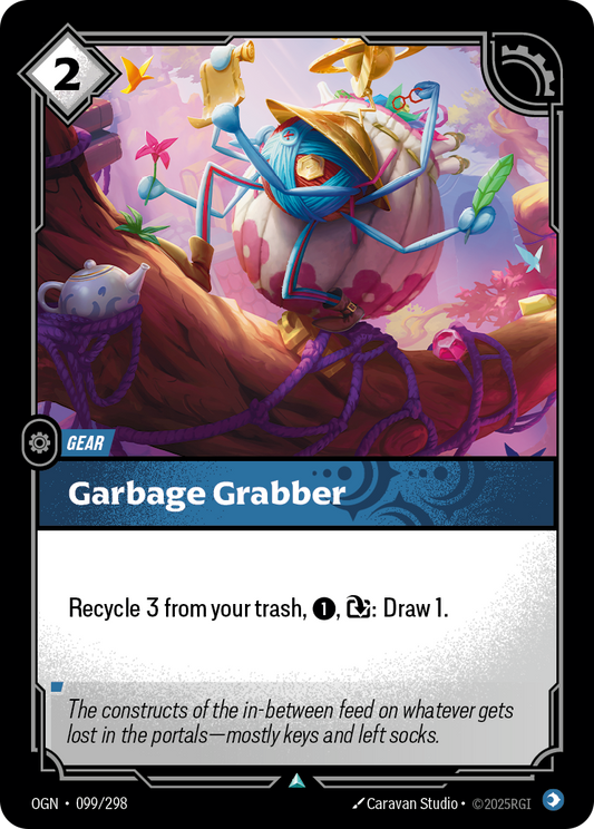 Garbage Grabber OGN-099 Riftbound card