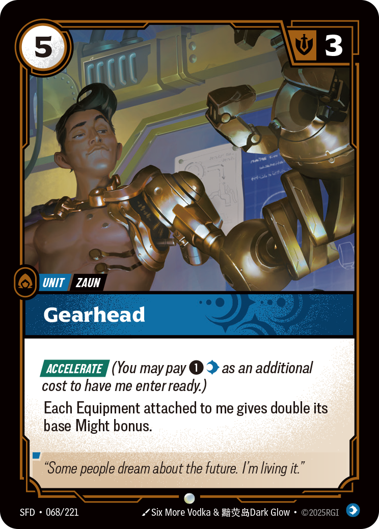 Gearhead SFD-068 Riftbound card