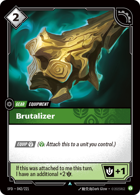 Brutalizer SFD-042 Riftbound card