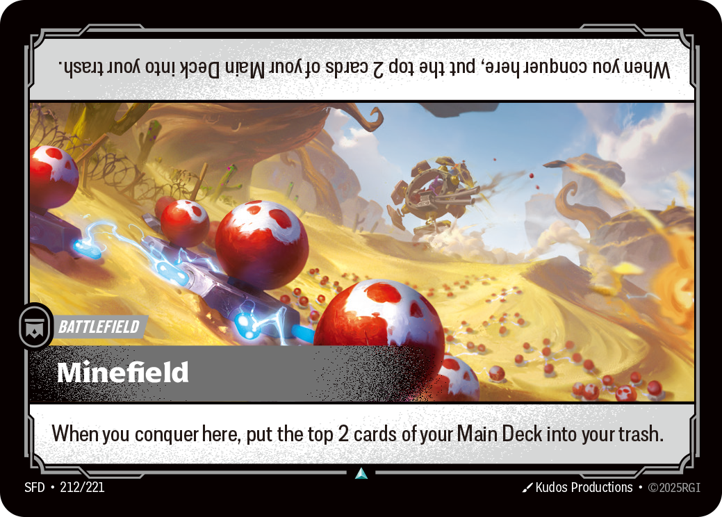 Minefield SFD-212 Riftbound card
