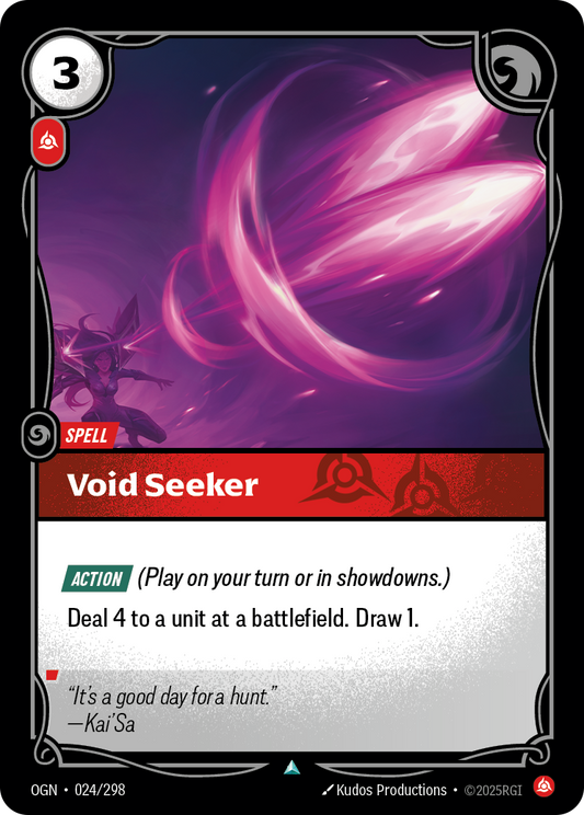 Void Seeker OGN-024 Riftbound card