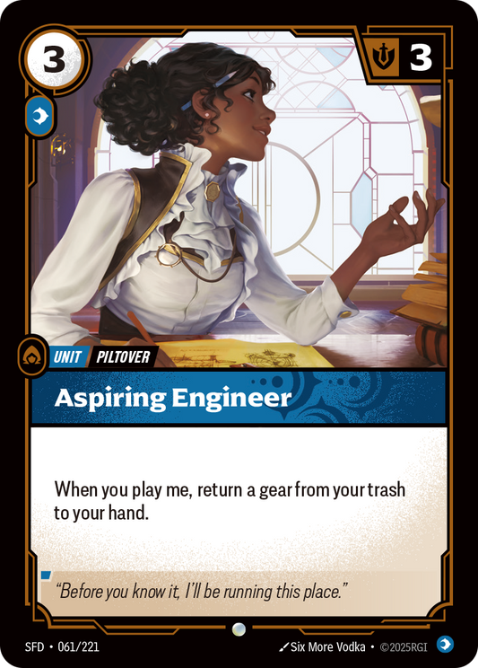 Aspiring Engineer SFD-061 Riftbound card