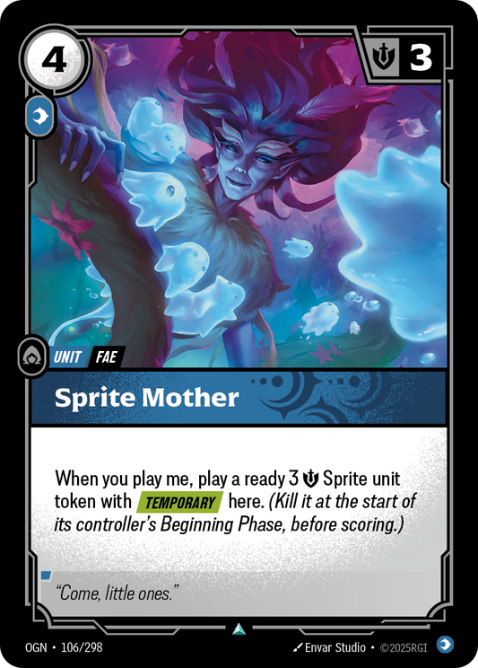 Sprite Mother OGN-106 Riftbound card