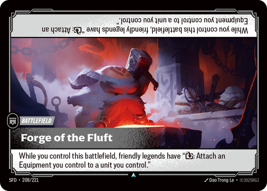 Forge of the Fluft SFD-208 Riftbound card