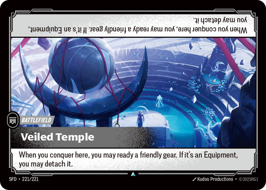 Veiled Temple SFD-221 Riftbound card