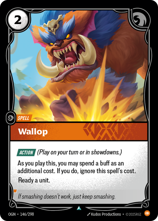 Wallop OGN-146 Riftbound card