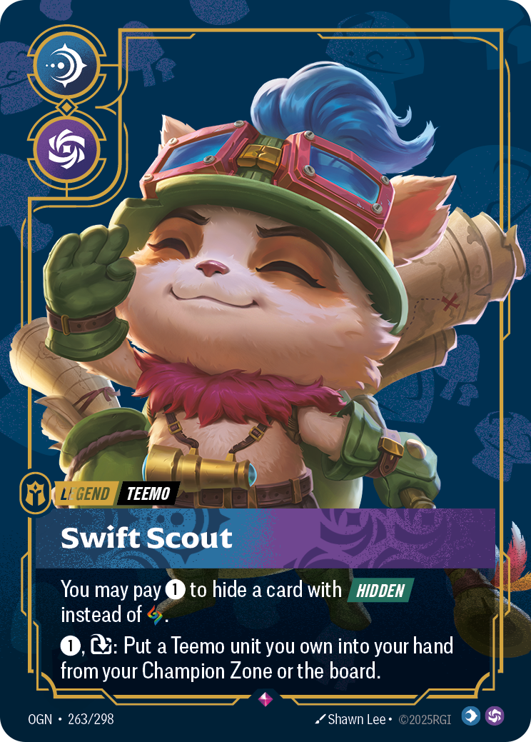 Swift Scout OGN-263 Riftbound card