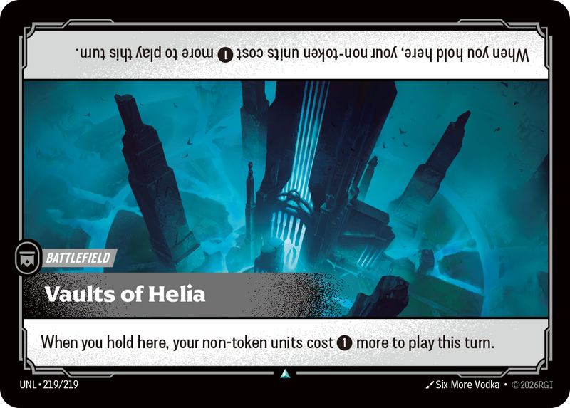 Vaults of Helia UNL-219 Riftbound card