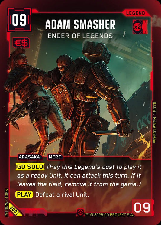 Adam Smasher: Ender of Legends — Welcome to Night City Beta β001