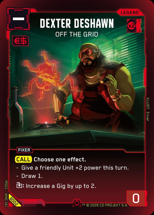 Dexter DeShawn: Off the Grid — Welcome to Night City Beta β002