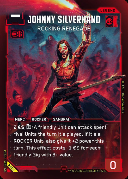 Johnny Silverhand: Rocking Renegade — Welcome to Night City Beta β003