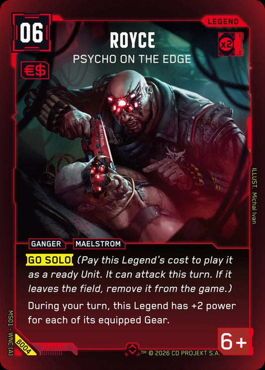 Royce: Psycho on the Edge — Welcome to Night City Beta β004