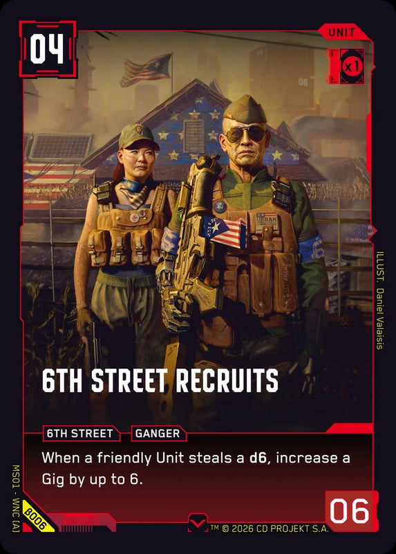 6th Street Recruits — Welcome to Night City Beta β006