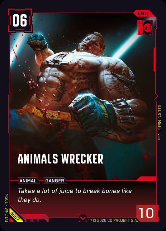 Animals Wrecker — Welcome to Night City Beta β007